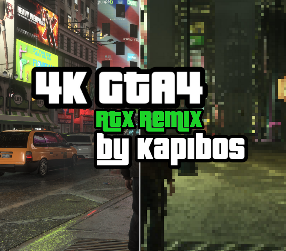 Kapibos 4K High Poly Model Set (GTA IV Remix)
